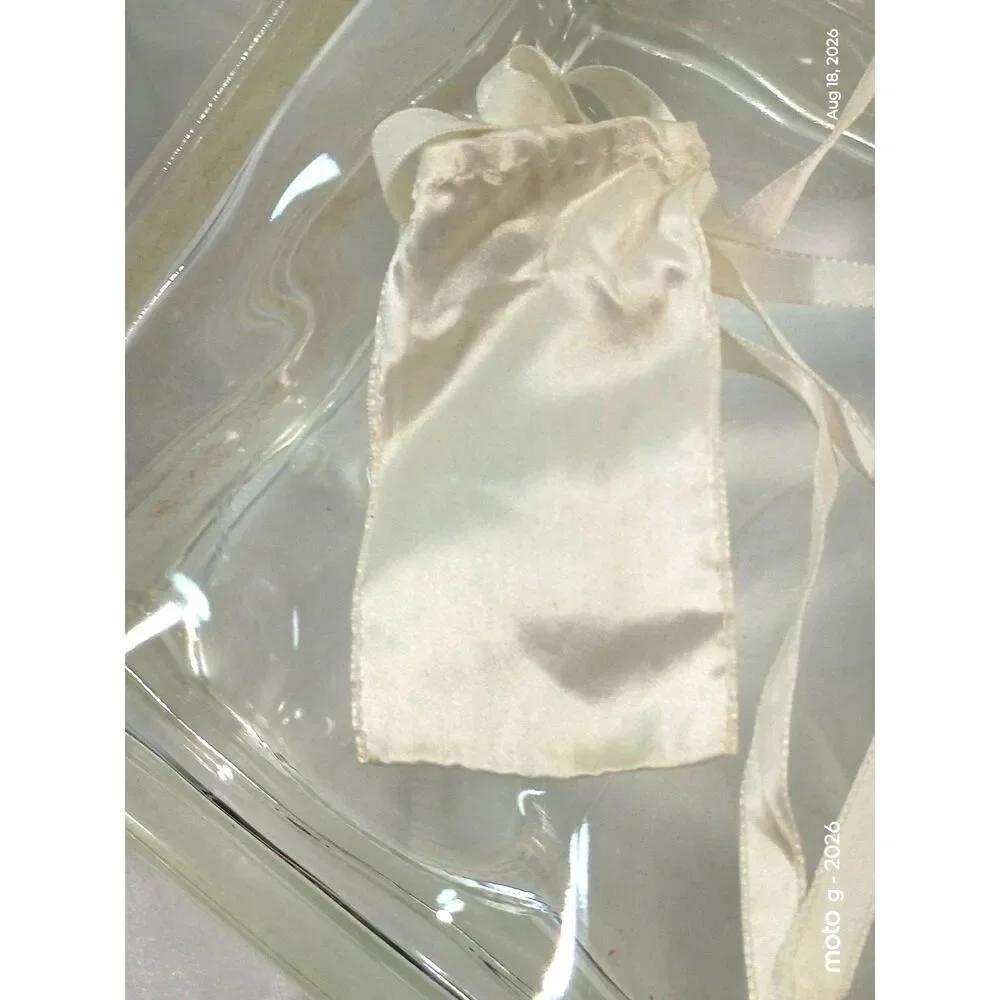 Small Drawstring Jewelry Bags, Fabric Gift Packaging Pouches 3 in set